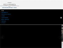 Tablet Screenshot of hotelvillabianca.it